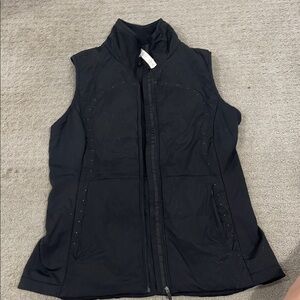 Lululemon Black Sleeveless Vest size 10 used